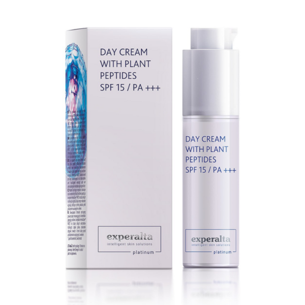 Experalta Platinum  Day Cream with Plant Peptides SPF 15/ PA+++, 50 ml