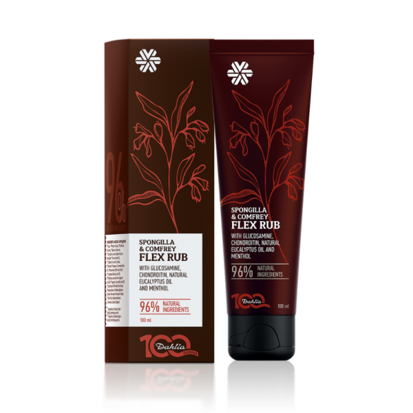Welcome to Wellness. Балзам за тело Spongilla & Comfrey Flex Rub, 100 ml
