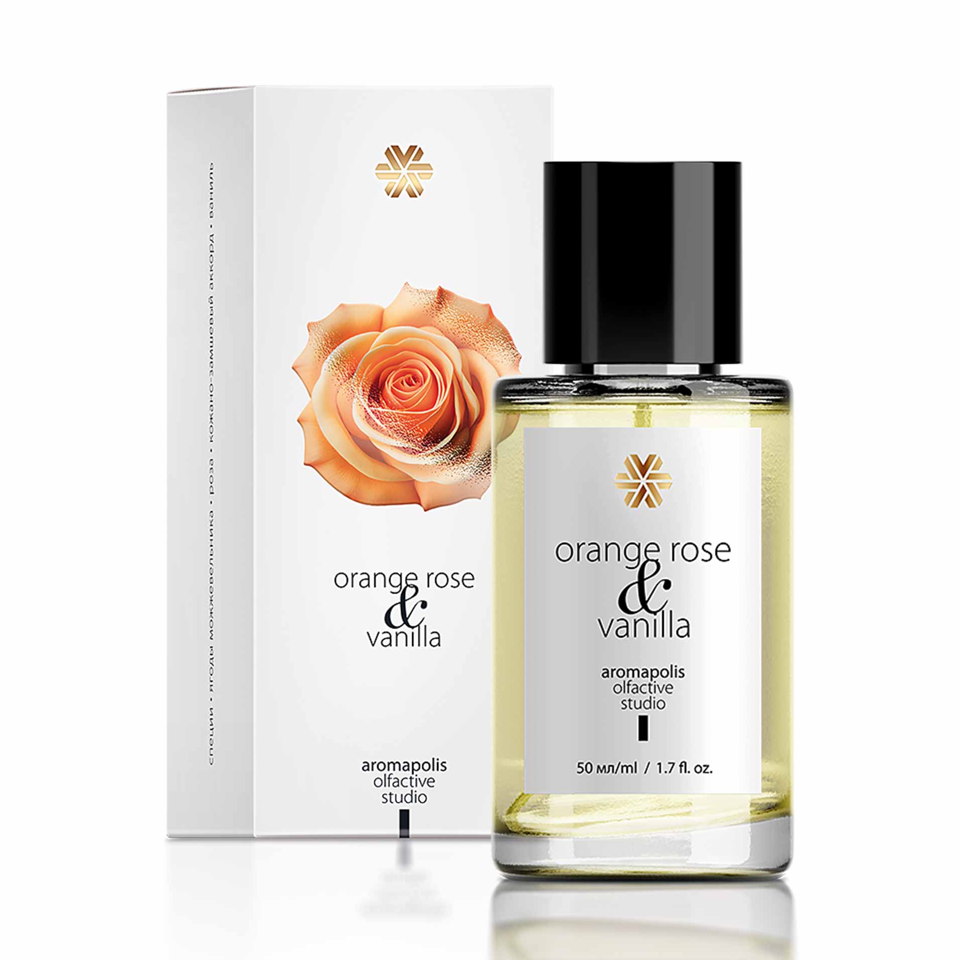 Парфемска вода Orange Rose & Vanilla 50 мл