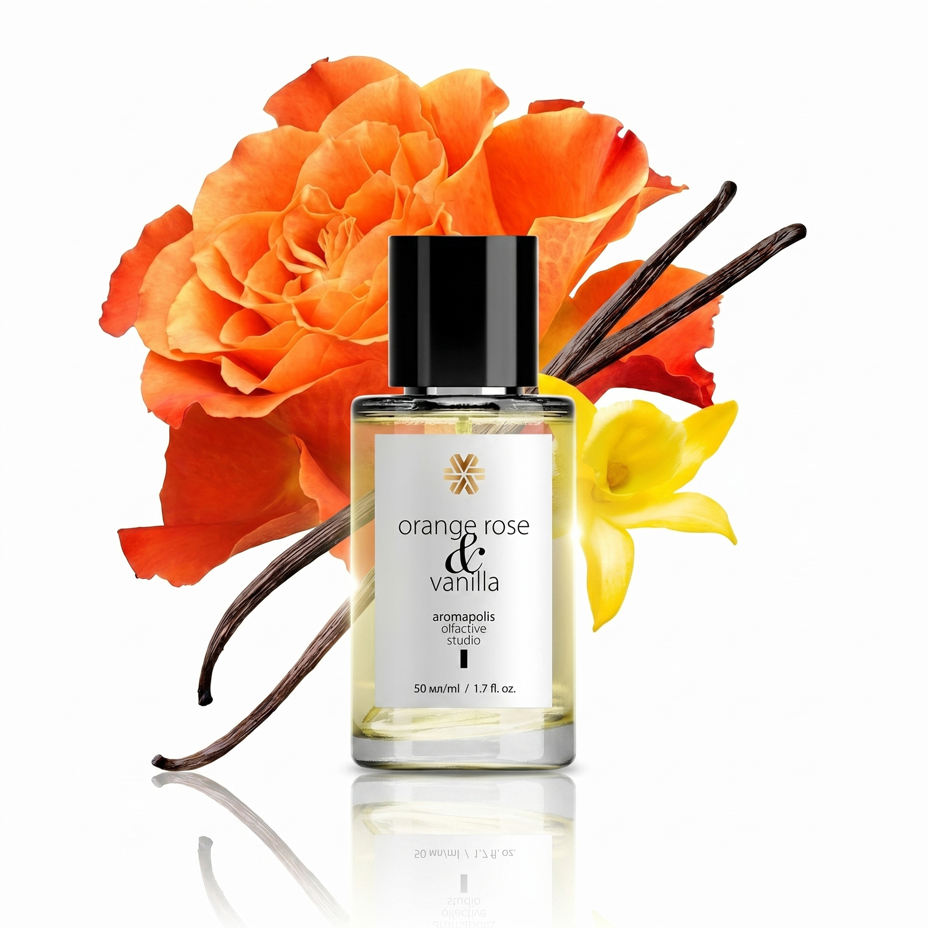 Парфемска вода Orange Rose & Vanilla 50 мл - Image 2