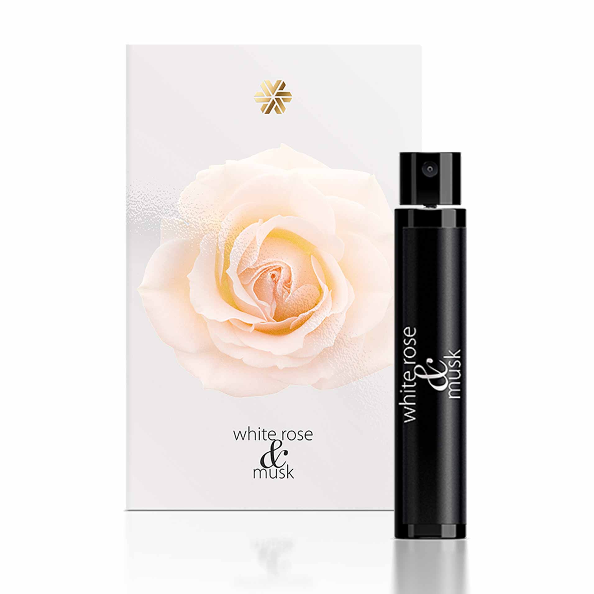 Парфемска вода White Rose & Musk 1.5 мл