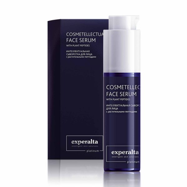 Experalta Platinum. Паметен серум за лице со растителни пептиди