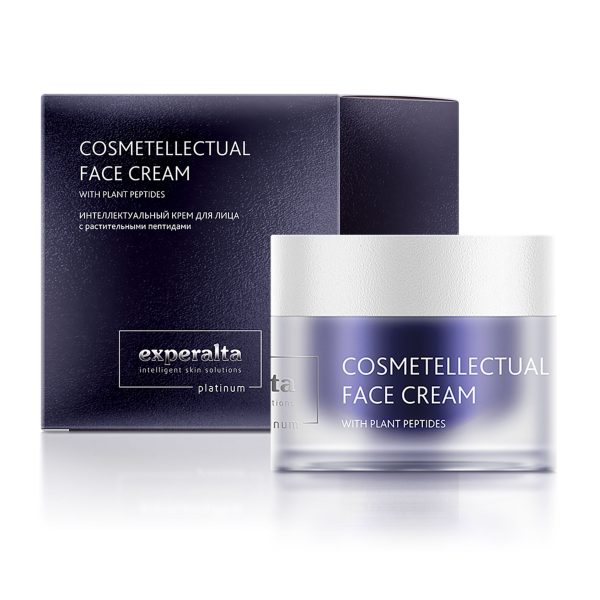 Experalta Platinum. Паметна крема за лице со растителни пептиди, 50 ml
